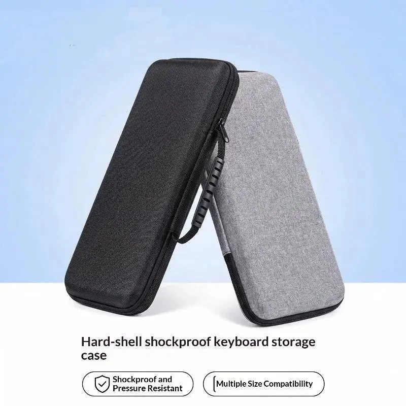 EVA Hard Shell Keyboard Carrying Case Travel Storage Bag Protective Cover For Compact Wireless Keyboard