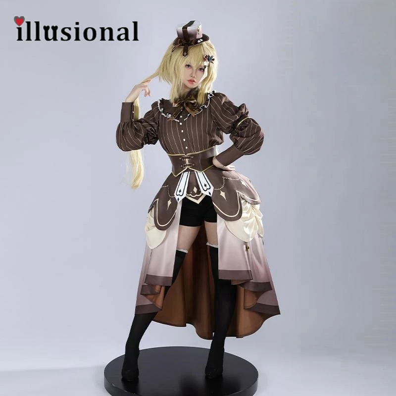 

illusional Anime Shugo Chara Tsukiyomi Utau Cosplay Costumes Tsukiyomi Utau Lolita Dress Halloween Costumes Female