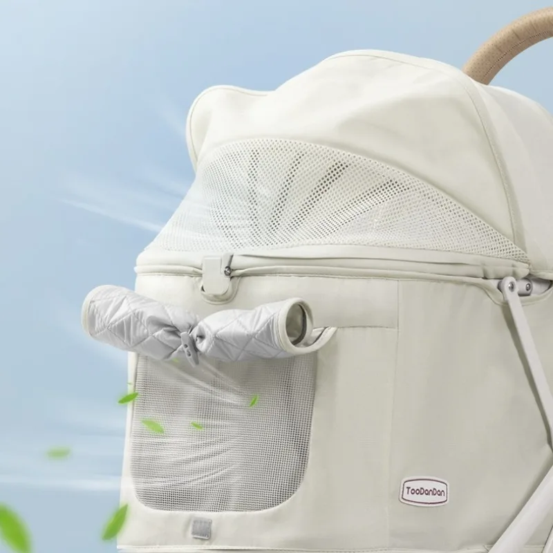 Dog Stroller Foldle le Puppy Cer Uniersal Front Wheel 360 ° Strollers por Pet Trael Supplies Accessories
