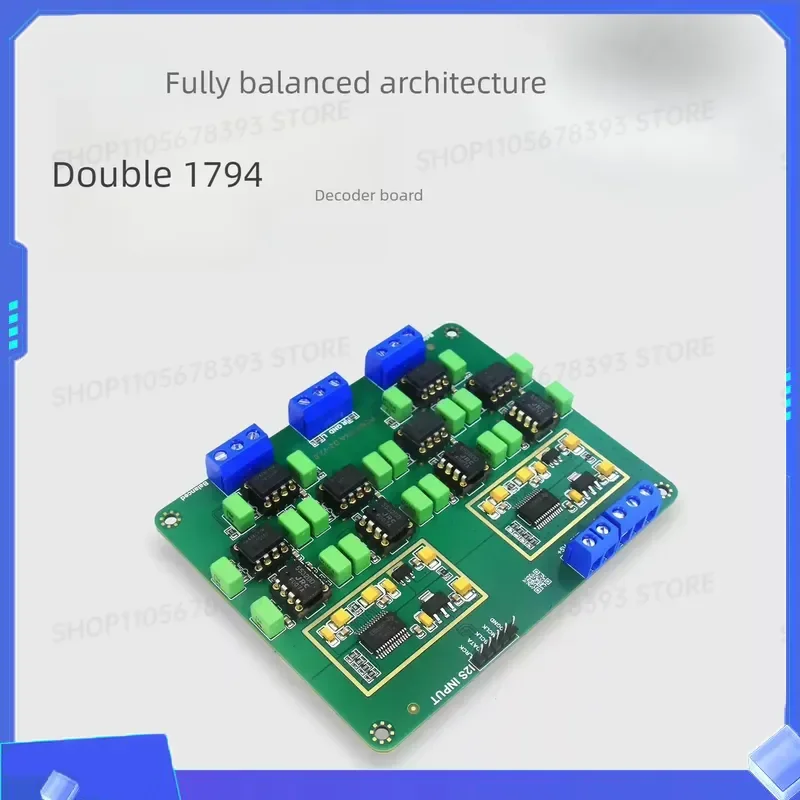 Parallel Dual PCM1794A Decoder Board DAC Gold Plated HiFi 24Bit 192kHz