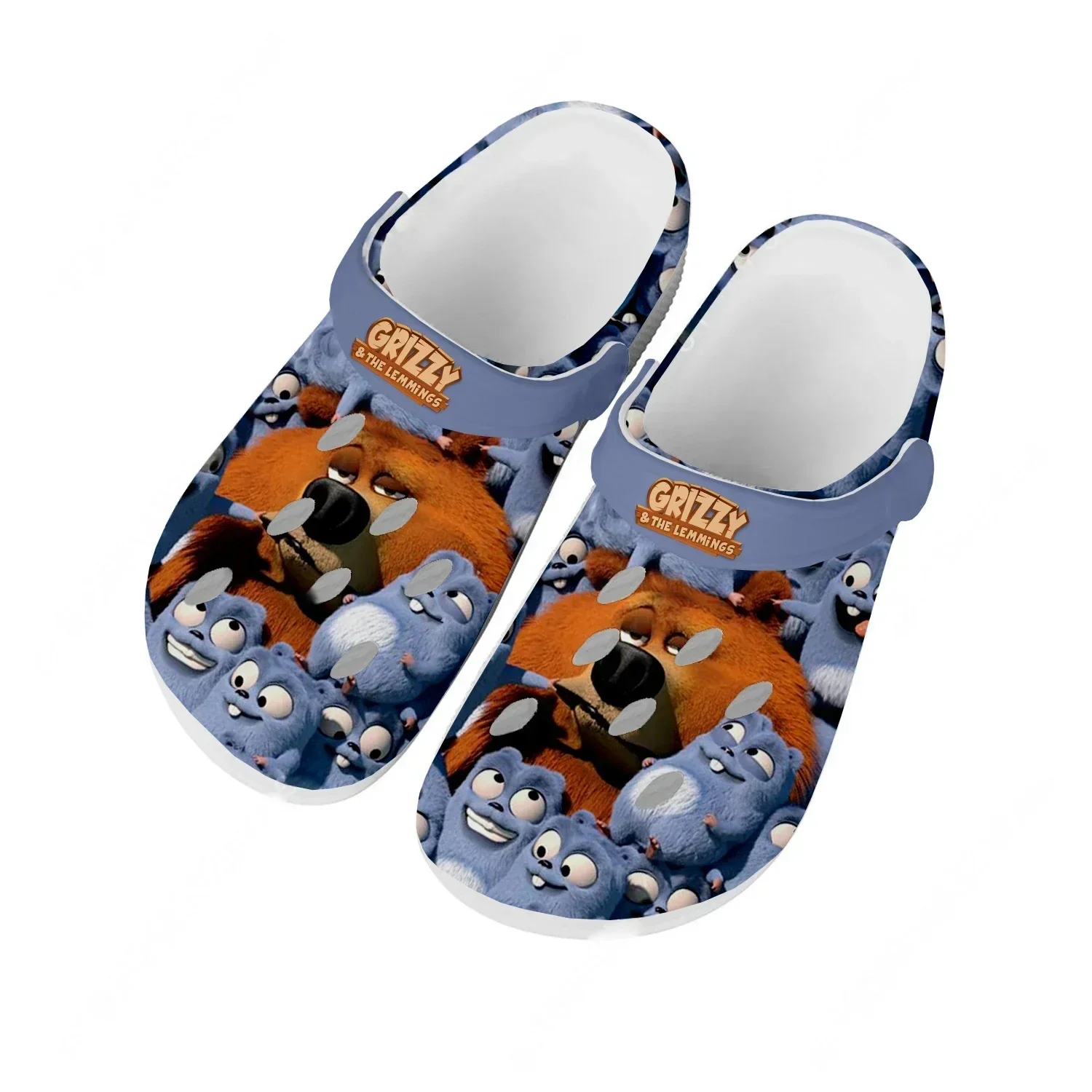 Happy Thin Grizzly and The Lemmings Skullies Mens Womens Water Shoes Home Garden Clogs Customizd Sandals Beach Hole Slippers
