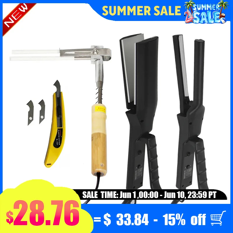 

Arc/Angle Acrylic Hot Bending Machine Sign-making Tool 1 Pair+Hook Knife+12cm Tube Bender(220V) EU plug