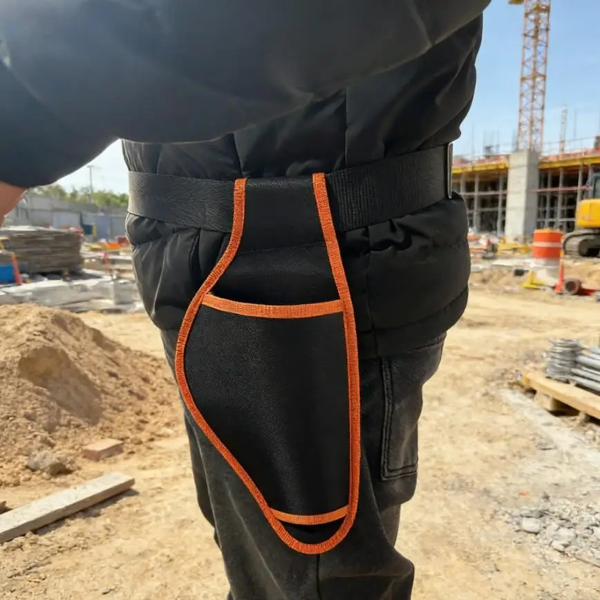 Garden Portable Tool Waist Bag Garden Scissors Electric Pruning Shears Garden Electric Scissors Carry Waist Belt