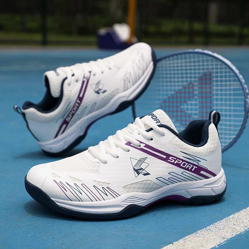 

Professional Sports Shoes Unisex Badminton Shoes Men Shock-absorbing Table Tennis Shoes Casual Tennis Shoes Volleyball Shoes