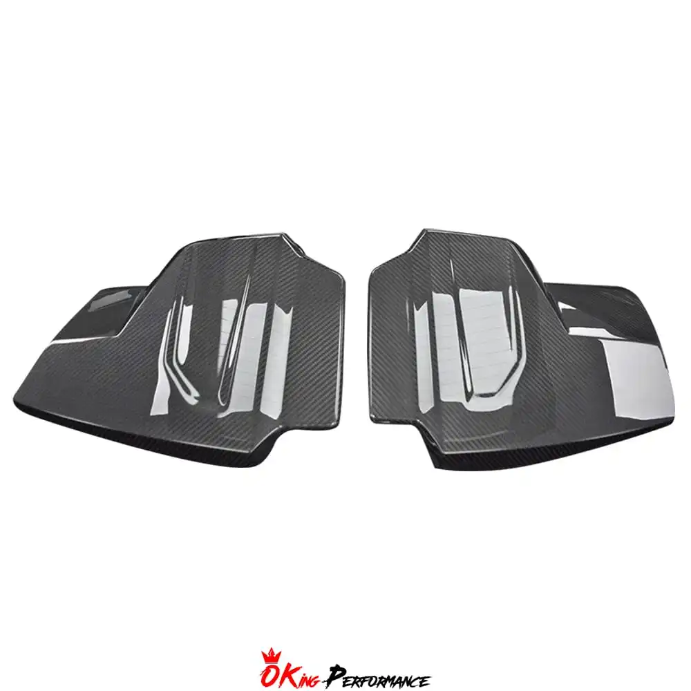 

Dry Carbon Fiber Replacement Engine Cover Pair for Audi R8 Gen2