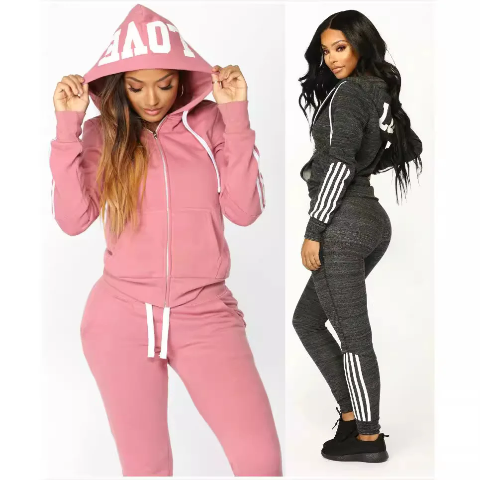 New, Women's Clothing Europe And The United States, Hot-selling Long-sleeved Sweater, Trousers, Sportswear Suit Women