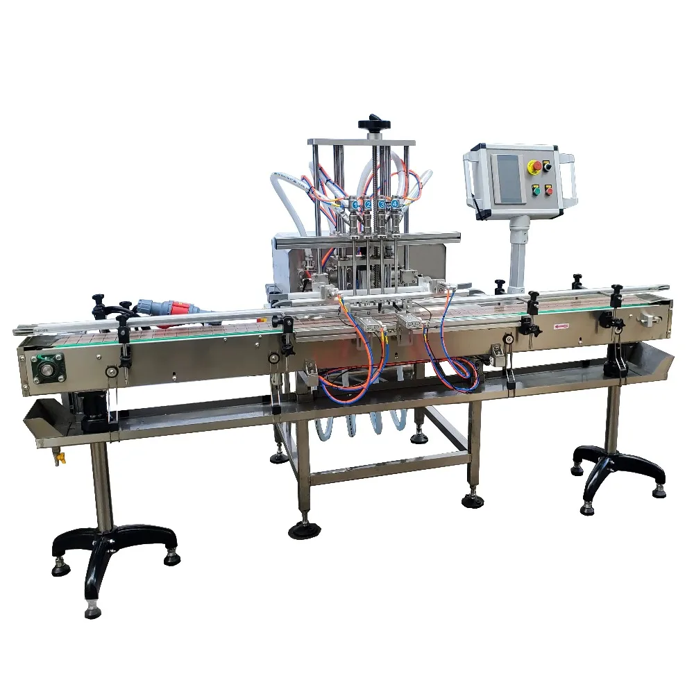 TOADF-400 Automatic Digital Gear Pump Juice Packing Machine Manual Oil Filling Machine Small Juice Filling Machine in Bottle Can