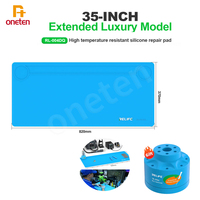 RELIFE RL-004DQ Electronic Repair Pad Lengthen Magnetic Anti-slip Anti-static Temperature Resistant Multi-functiona Silicone Pad