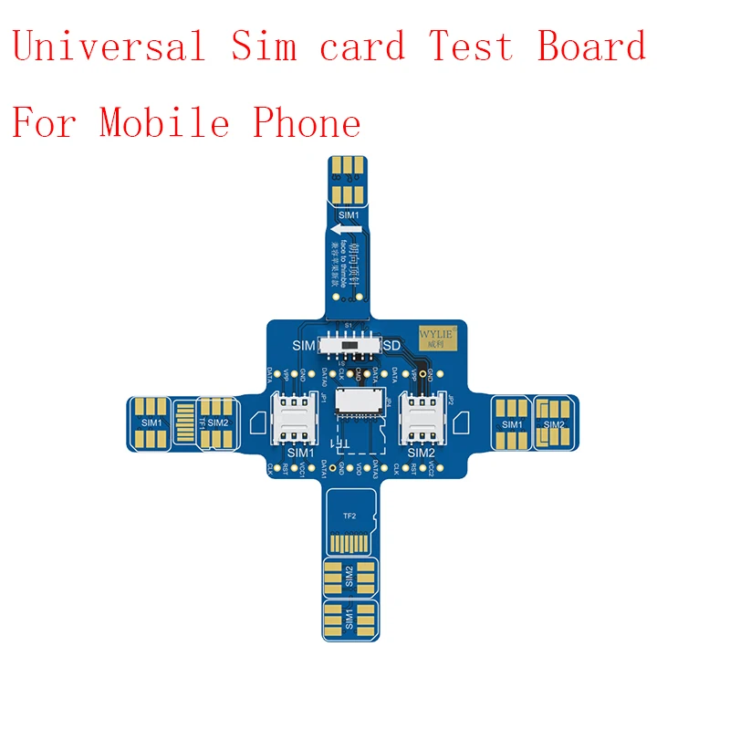 Wylie Universal Sim Card Signal Test Board For Mobile Phone Samsung Huawei Xiaomi OPPO ViVo Moto ASUS Honor Apple IPhone IPad