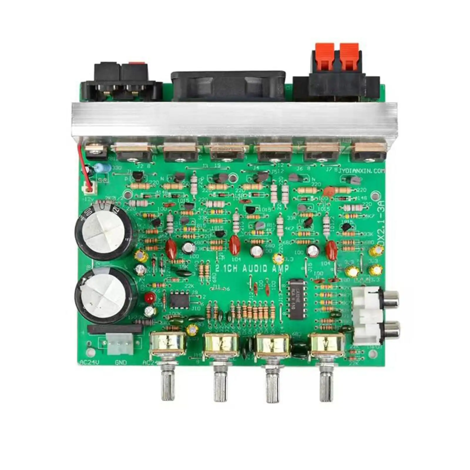 Stereo Board Hifi Multi Channel DIY Power Amplifier Subwoofer Output for Home Entertainment Setup