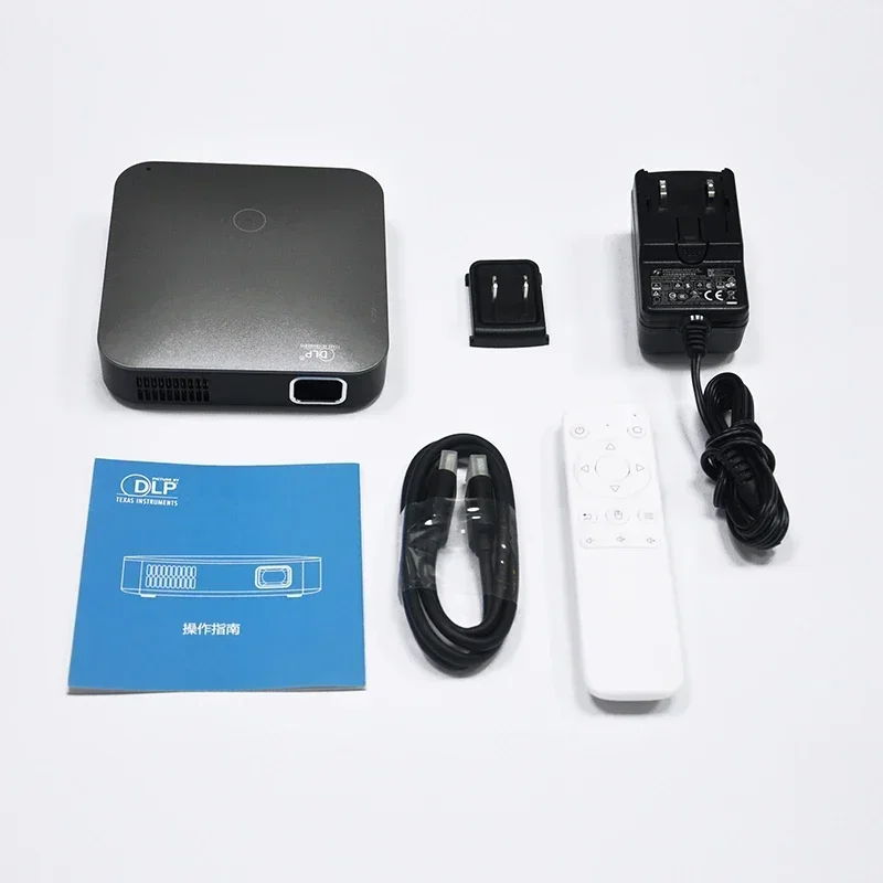 S200 New Smart Mini Pocket Projector 9000 Lumens Beamer Full HD Video Short Throw DLP With Battery