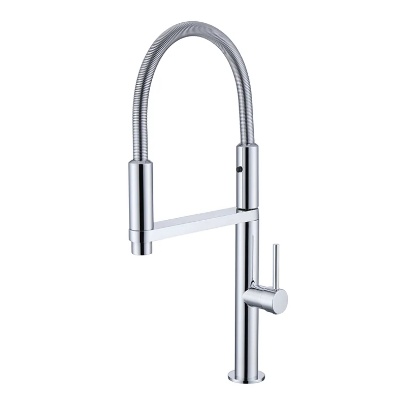 Modern 360 Degree Rotating Dual Spout Filter Kitchen Faucet Single Brass Three-Way Mixer Ceramic Purifying Water Sink Faucet
