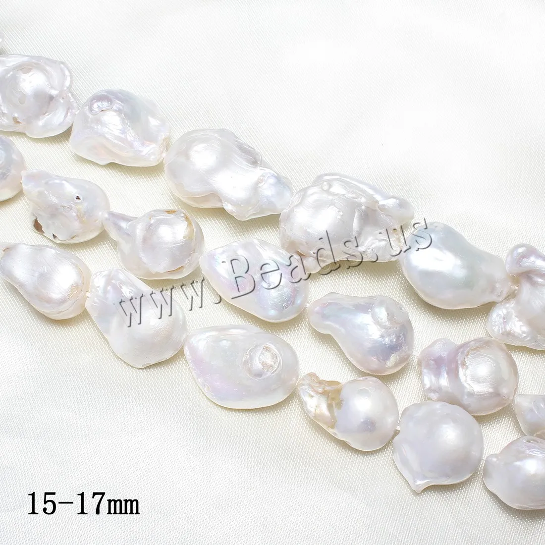 

Irregular Shape Reborn Keshi Pearl Freshwater Cultured Pearls Jewelry Making DIY Necklace Bracelet White Pearl Beads Loose Pearl