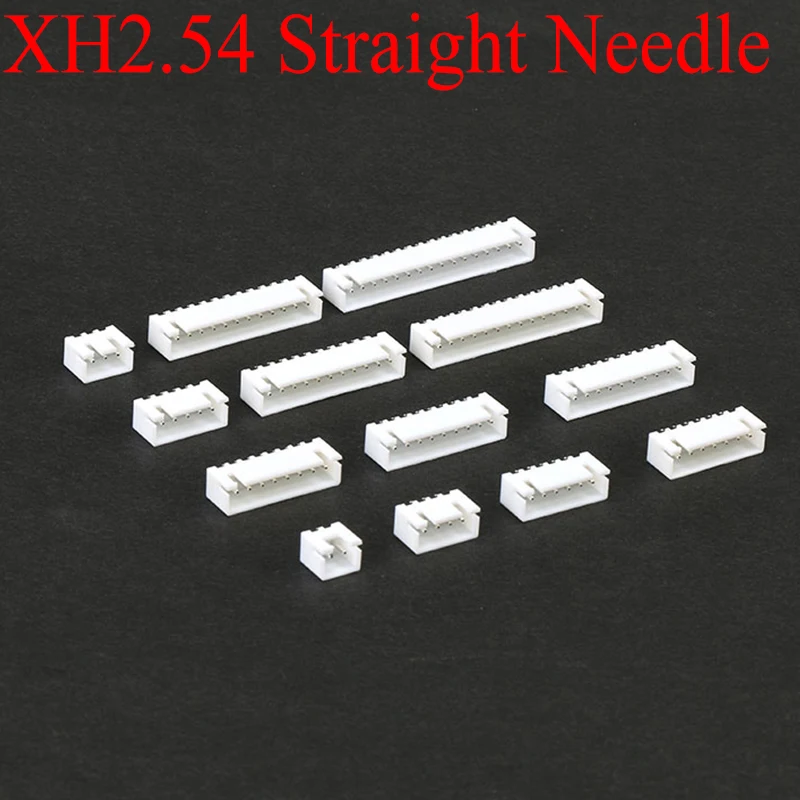 10PCS XH2.54 1S 2S 3S 4S 5S 6S 7S 8S 9S Straight Needle Balance Charging Connector JST 2.54MM female pins For Imax B6 Charger