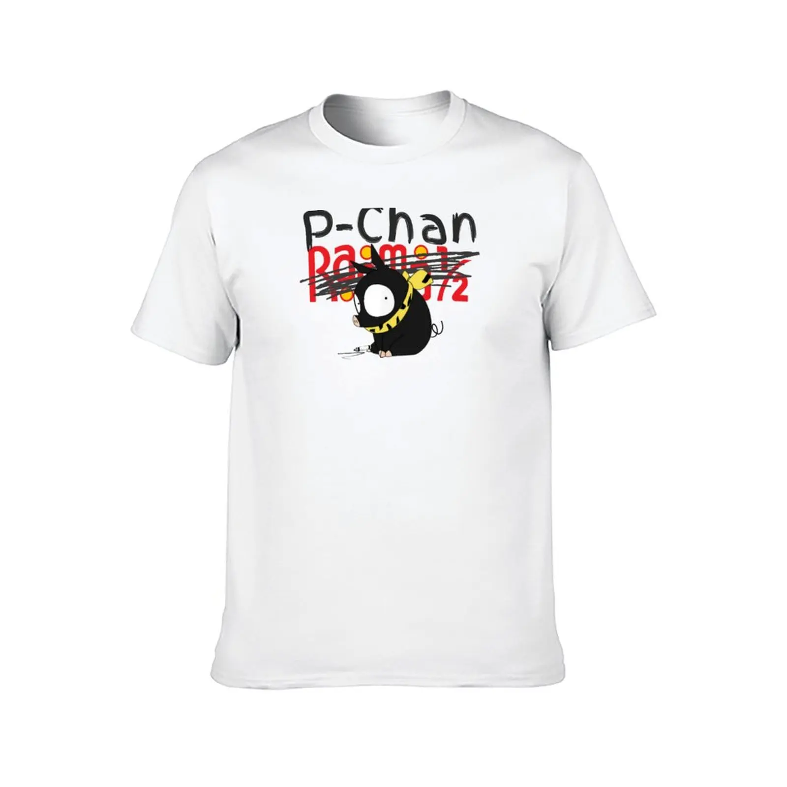 تي شيرت بشعار P-Chan Ranma (خلفية زرقاء) SILYFUN ON REDBUBBLE.COM (جودة منخفضة إذا كانت ساقرة) #2