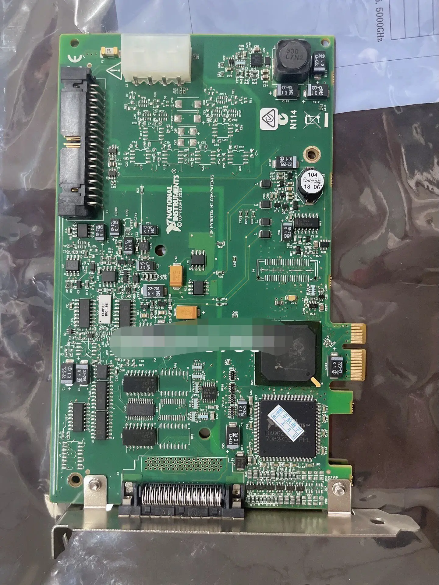 Original NI PCIe-6320 Data Collection Card In The United States, New In Quality And Intact In Function