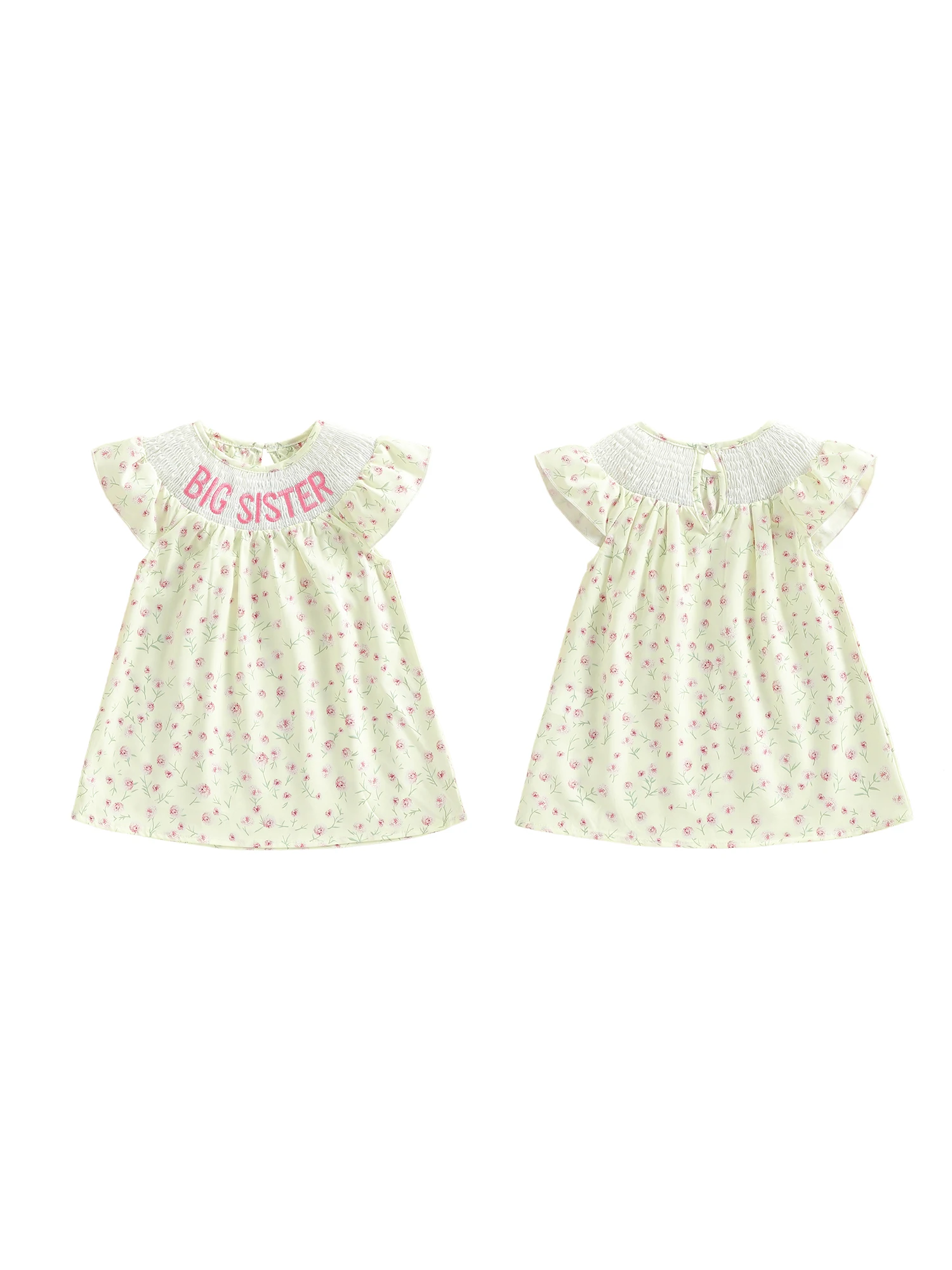 

Платье трапециевидной формы без рукавов для девочек с круглым вырезом и цветочным принтом, вечернее платье с рюшами и подолом, летний сарафан с бантом