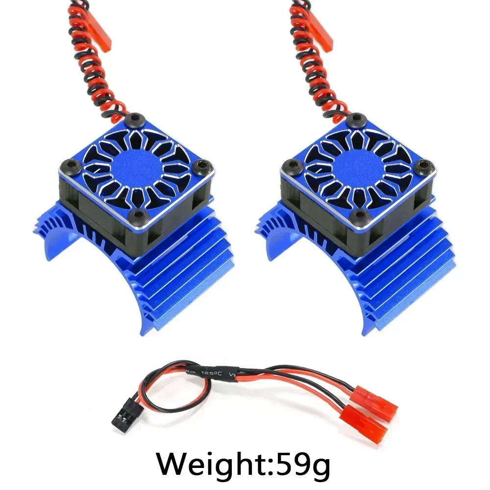2 stuks 380 540 550 3650 3660 3670 Motor Koellichaam Koelventilator 36mm Motor voor 1/8 1/10 RC Auto Axiale SCX10 trxs TRX4 Tamiya