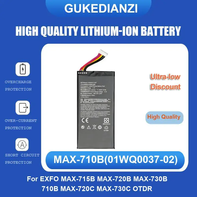 

Battery For EXFO MAX-715B MAX-720B MAX-730B 710B MAX-720C MAX-730C OTDR FTB-100b FTB-300 FTB-400 GP-285