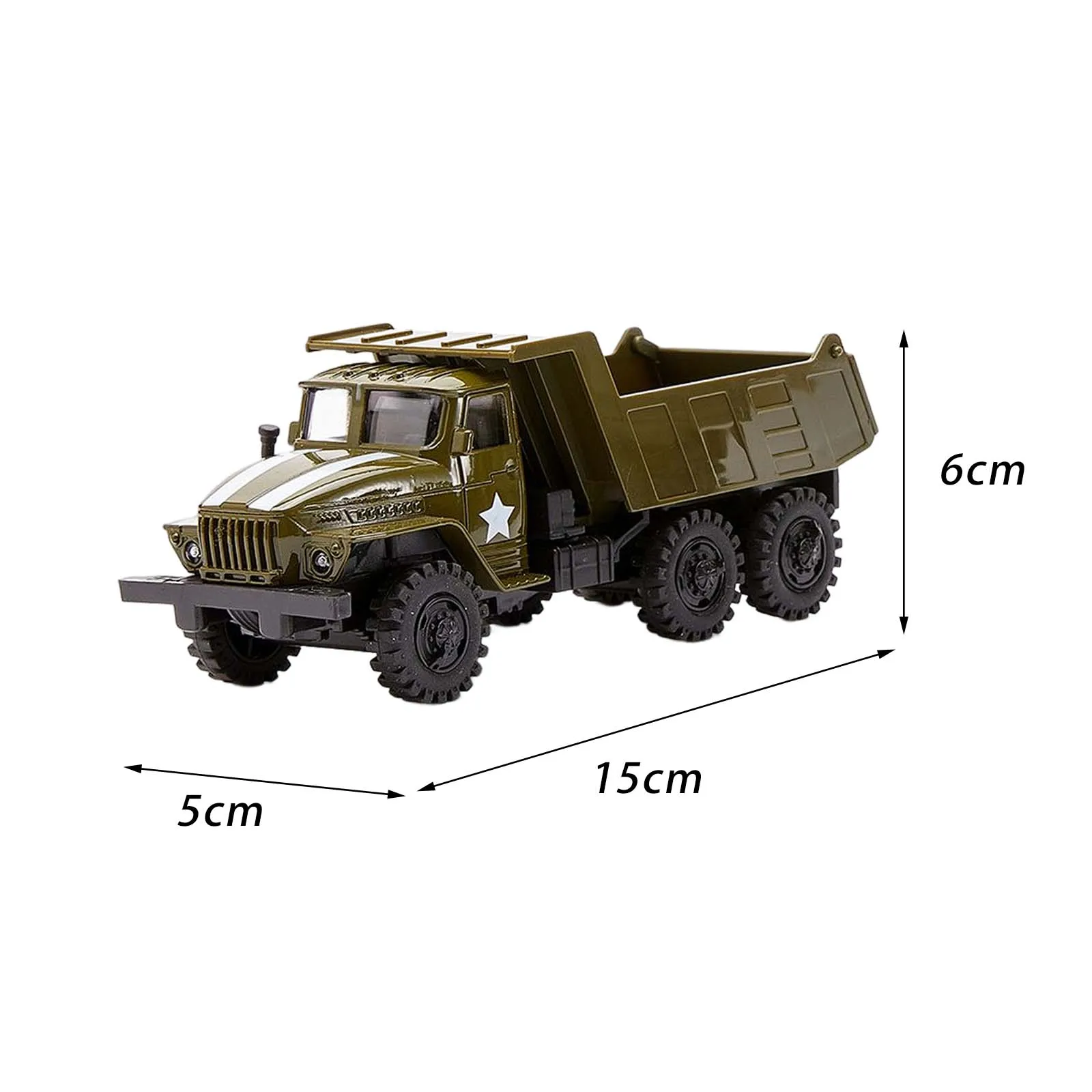 1:50 /1:64 Scale Diecast Truck Armored Model Car Transport Vehicle Glue Free Assembly Model Military Toy Car Children\'s Toy