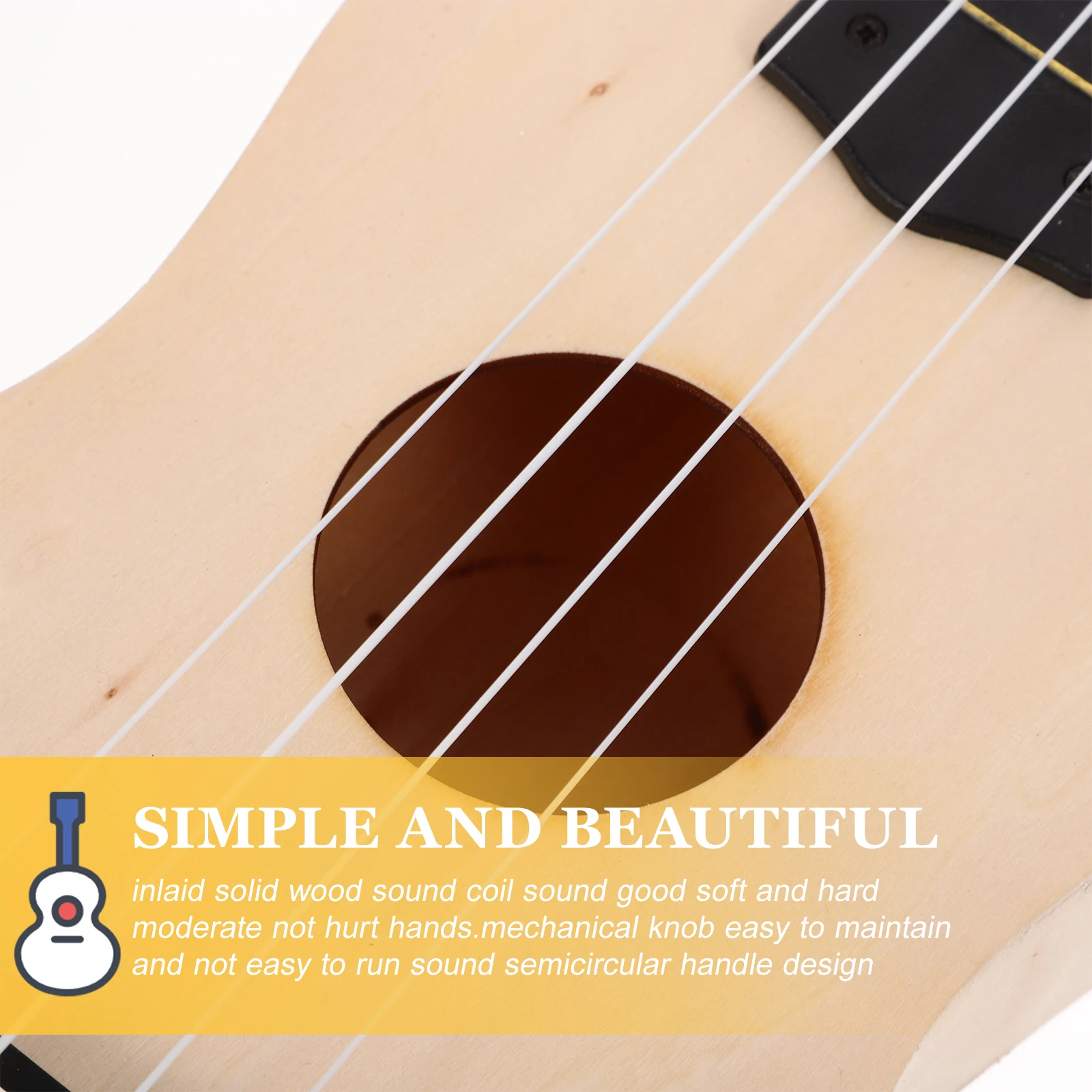 

21 Inch Ukulele Suit DIY Kit Simple Music Musical Instrument Wooden Hawaii Child