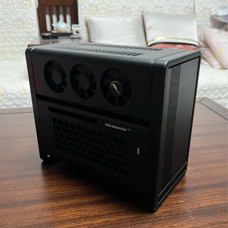 Xikii Ff04 Lp Itx Mini Case Cnc All Aluminum With Enp-8345l Silent