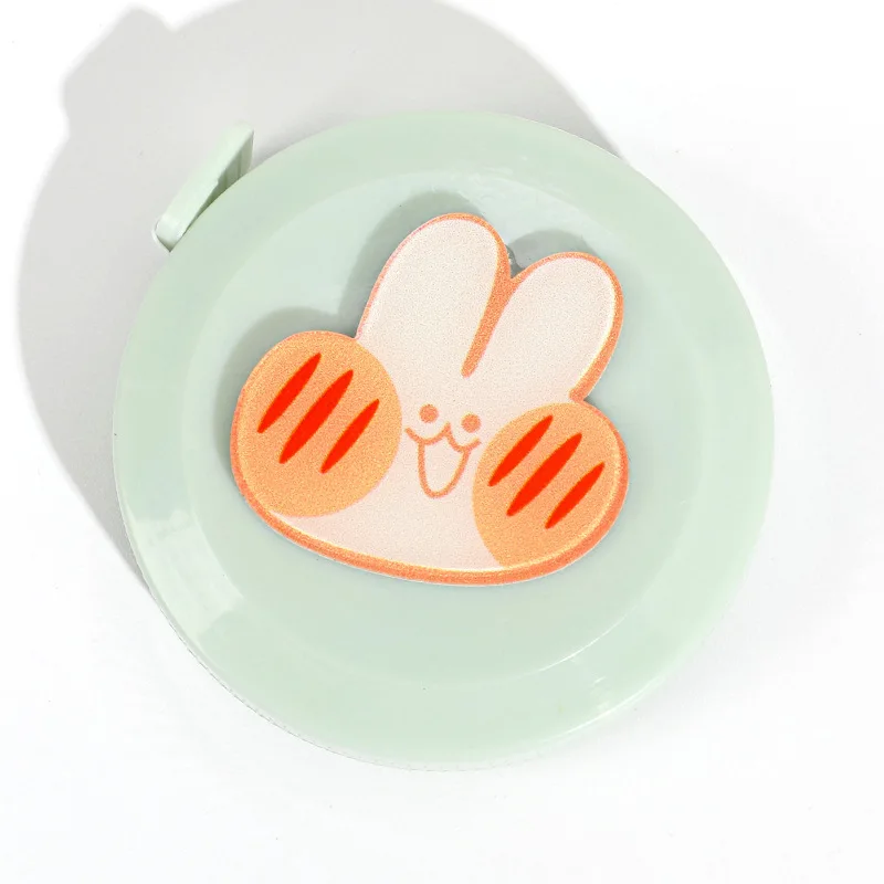 CHEN LIN 1 Roll 150cm Cute Cartoon Mini Measuring Tape Measures Portable Retractable Ruler Multifunction Children Height Ruler