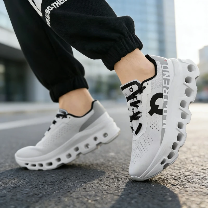

Men Sports Shoes Luxury Casual Sneakers Mesh Running Shoes Summer Lightweight Platform Fashion Basketball Walking Shoes for Men