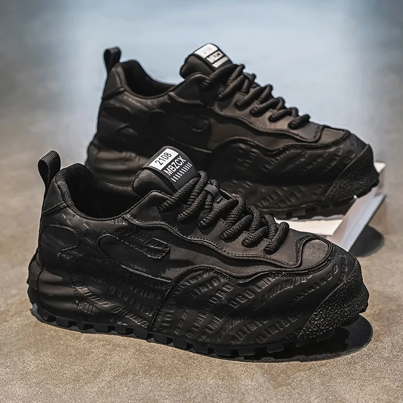 

Обувь на платформе, увеличивающая рост, модные неуклюжие кроссовки, мужская одежда, спортивная мужская обувь на весну и осень, новые кроссовки