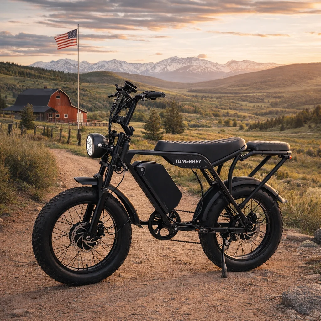 

Adult All-terrain Electric Bicycle, 1500W Motor, 60V15Ah Battery, 20'' Fat Tires,Five-Speed Adjustable Electric Off-Road Vehicle