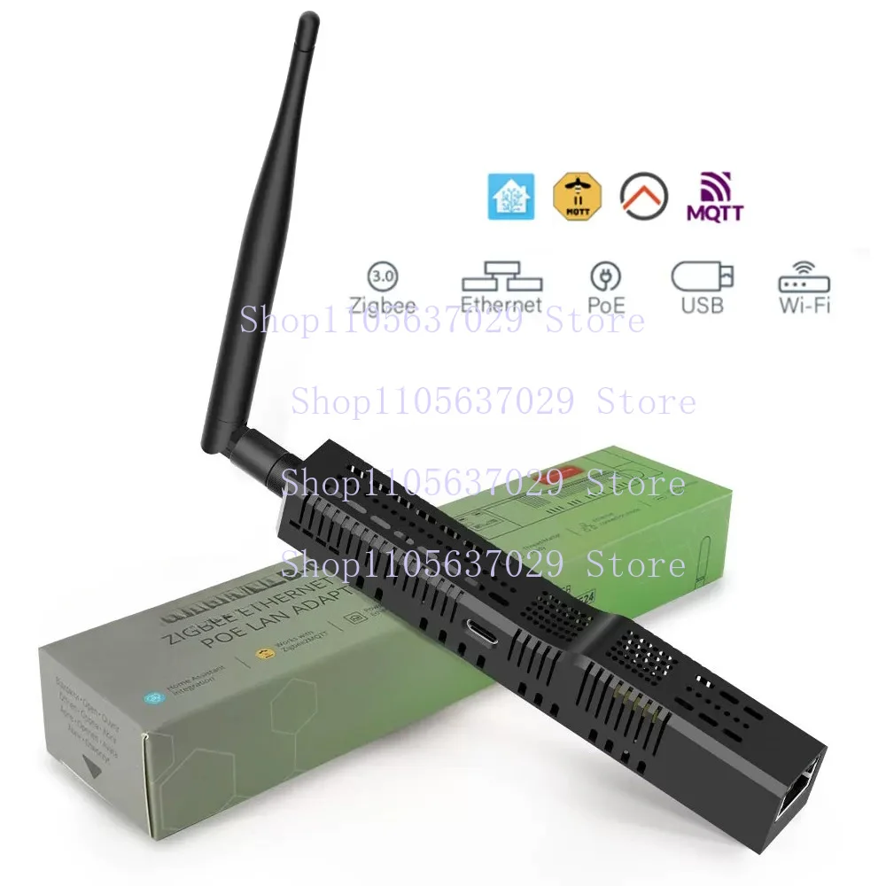 SLZB-06MG24 3.0 Zigbee Ethernet, USB and WiFi Gateway Coordinator with PoE Support