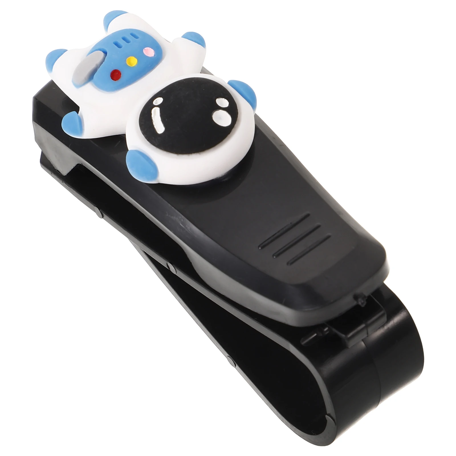 

Car Glasses Holder Sleek Astronaut Design Sunglasses Organizer for Car Visor Storage Clip Auto Accessories