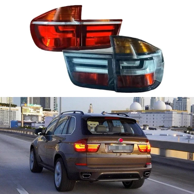 For BMW X5 E70 2007-2013 Car Accessories modified LED Rear Tail Light Assembly Stop Lights Parking Lamp Turn signal Rear lamp