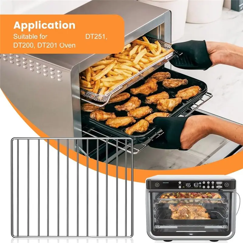 A69X-Air Fryer Basket For Oven With Air Fry Option Ninja Air Fryer Rack Air Fryer Rack For Oven
