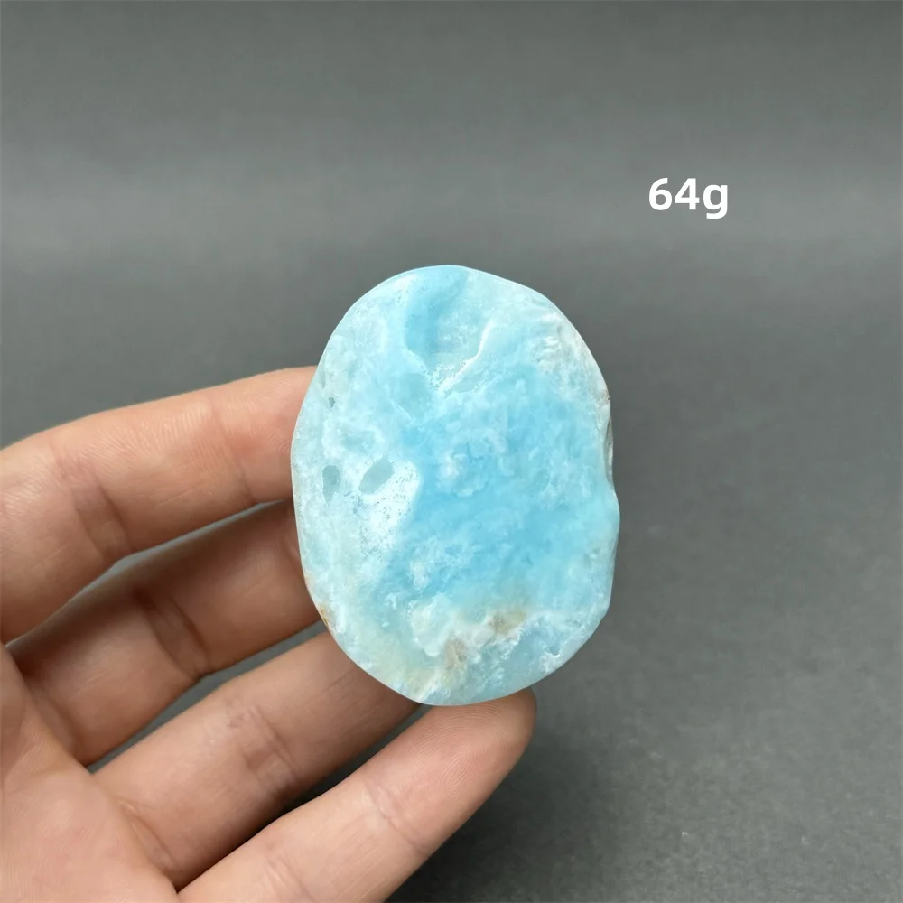 Natural Energy Gem Hemimorphite Palm Play Rough Polished Quartz Reiki Healing Spiritual Meditation Home Decor Gift