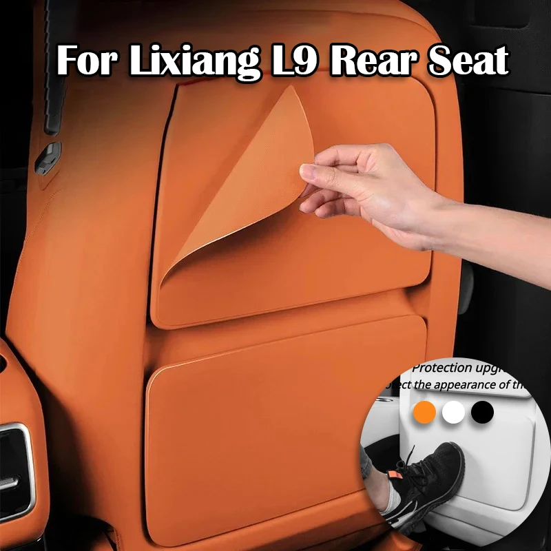 

1/2pcs Car Seat Back Kick Protectors Auto Seat Cover Protection Sticker from Dirt For Leading Ideal Li Lixiang L9 2022 2023 2024
