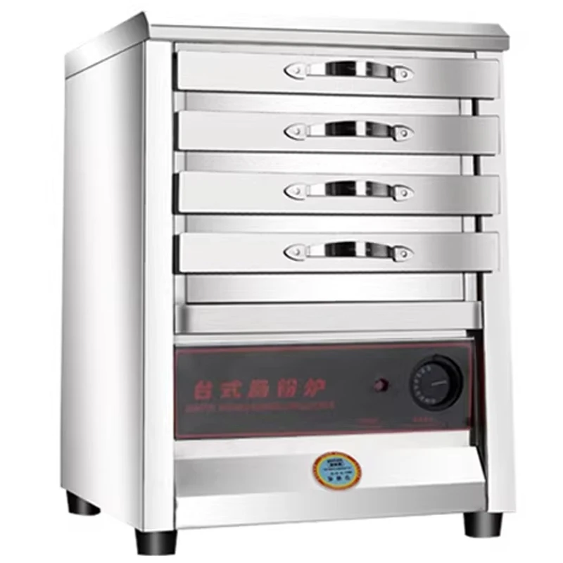 Commercial Steam Rice Roll Maker Side-Mounted Water Tank / Built-in Water Tank 4KW High-Power Electric Steamer Stainless Steel R