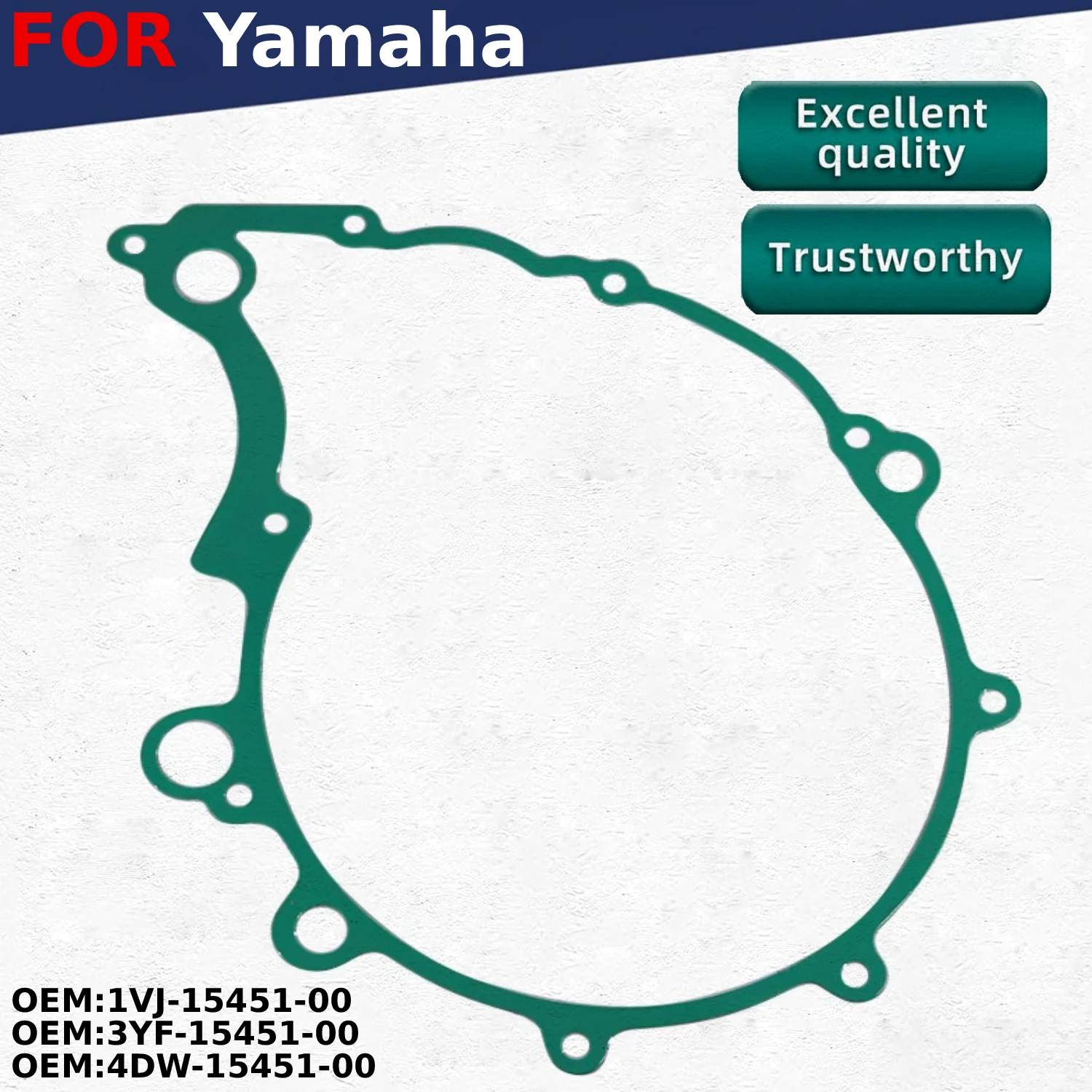 

Generator Cover Gasket For Yamaha SRX600 XT500E XT500Z XT600E XT600 XT600EA XT600E XT600H XT600N XT600K XT600Z 1VJ-15451-00