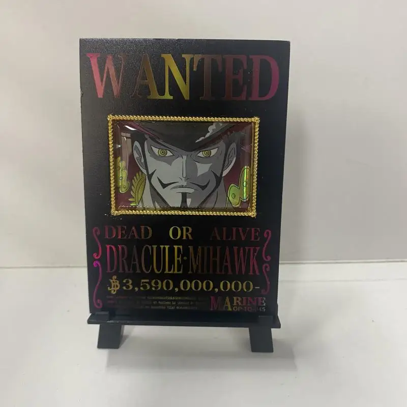 Anime ONE PIECE Rare Bounty Order Refraction Foil Mihawk Perona Sir Crocodile Toys for boys Collectible Cards Birthday Present