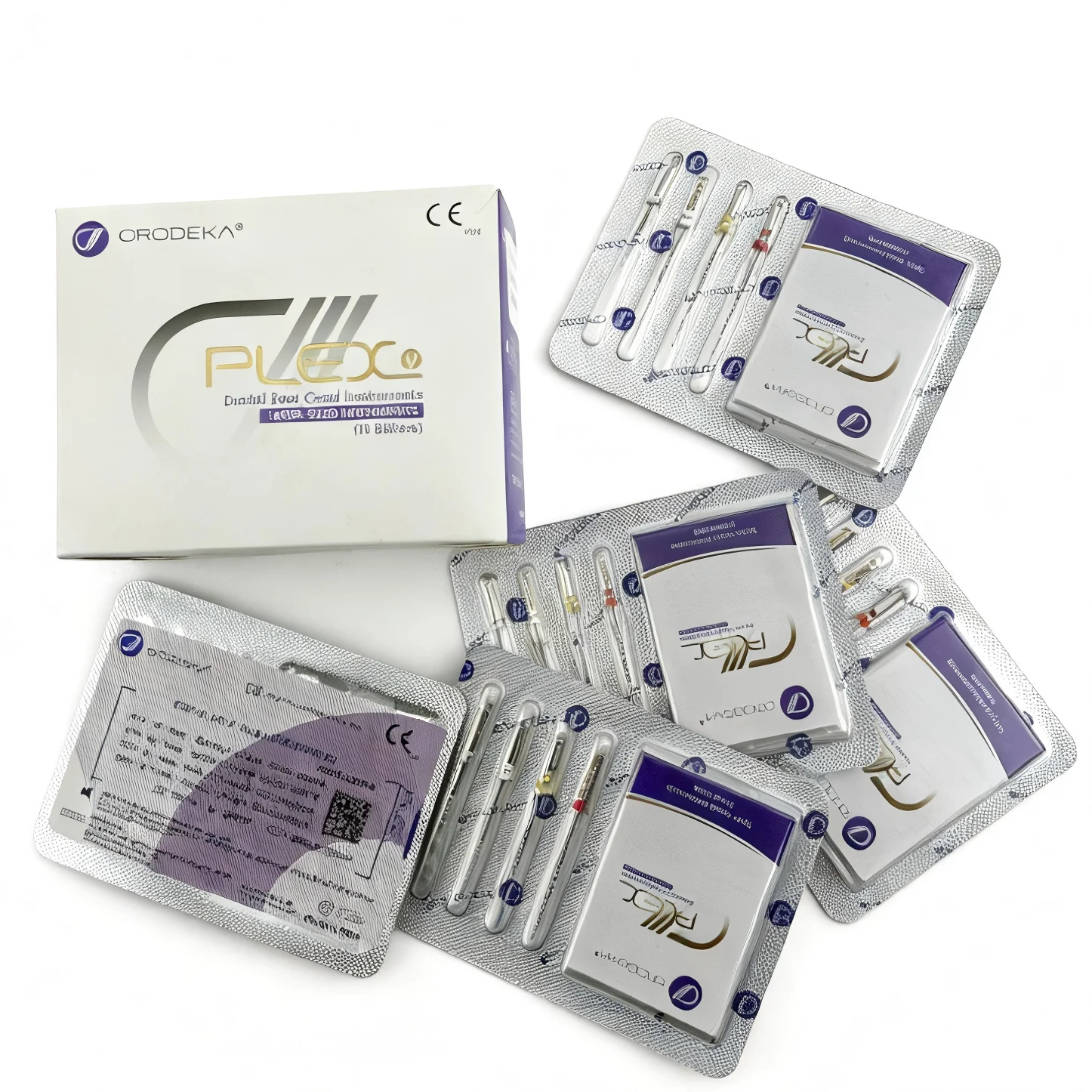 20 Pieces/5 Set ORODEKA Endodontic Files Dental Dentistry Machine Large Taper Endodontic Files Heat Activated Root Canal File