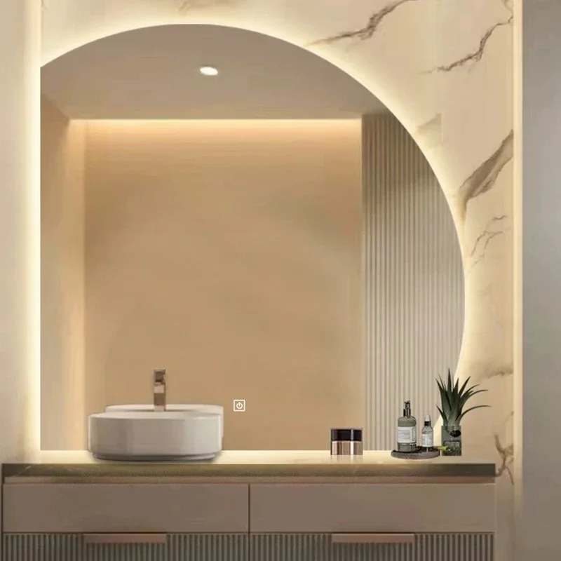 Juminocore Wall Mirrors Body Cool Corner Door Mirrors Girls Luxury Espejos De Cuerpo Completo Bathroom Decorations Items