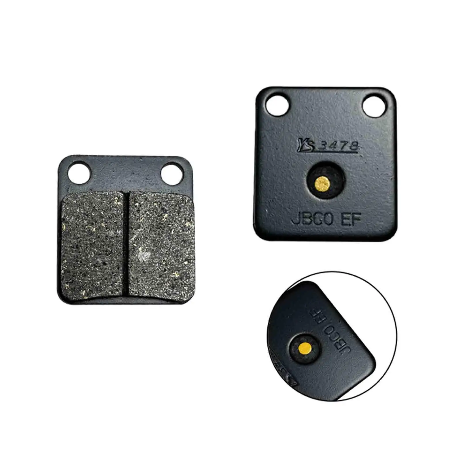 Front Brake Pads Set Repair Parts Professional High Performance for Brute Force Replace Accessories Convenient Installation