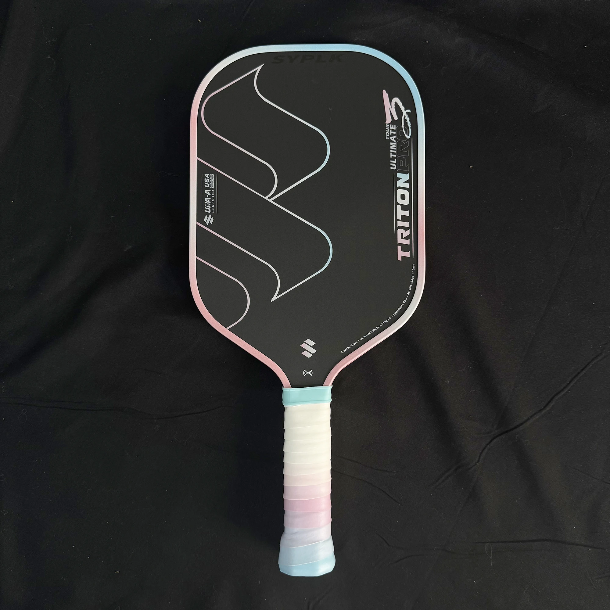 

TRITON PRO Thermoformed Pickleball Paddle, T700 Carbon Fiber Pickleball Paddle, Non-Slip Grip with Hand Glue, Polypropylene Core
