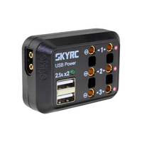 RC Racing Experience For SKYRC DC Power Distributor SK-600114 Multi-port distributor XT60 plug/DC male plug/Banana Connector