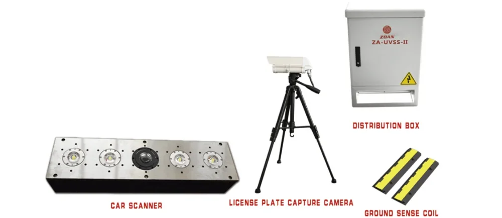 Car License Recognition Under Vehicle Surveillance System With Cameras Under Vehicle Security Alarm