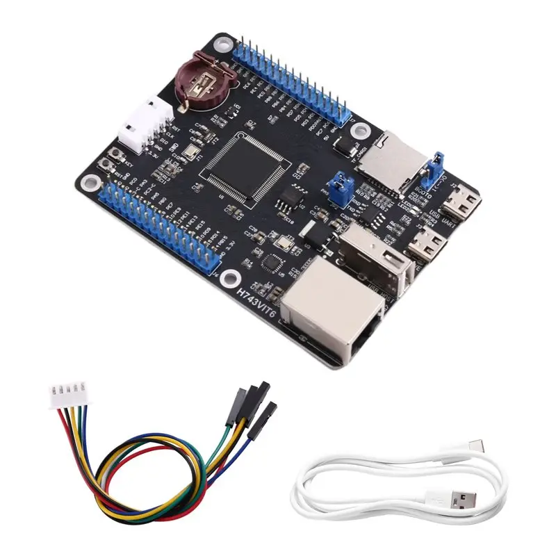 carte-de-developpement-fedi-stm32h743vit6-carte-mere-petite-carte-systeme-ethernet-performances-ethernet-superieures-a-stm32f407