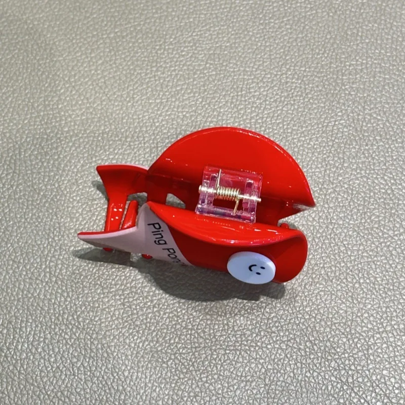 Haarspangen für Damen, Tischtennis, Badminton, Haarklammern, Cartoon, niedlich, Kawaii, modisch, lustig, personalisierbar, Haarschmuck für Mädchen