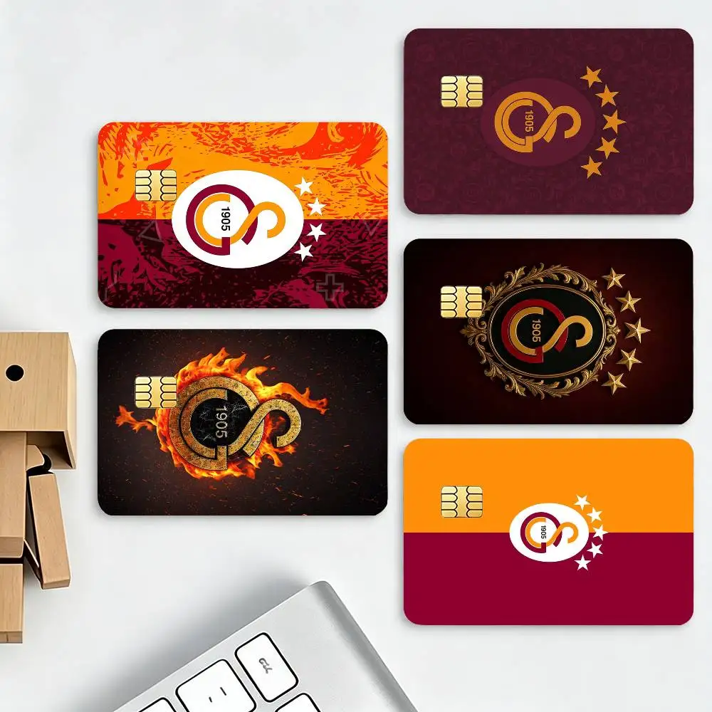 G-Galatasaray-Club HD Credit Card Stickers Game Card Decal Small Chip Waterproof Sticker Gift Decor