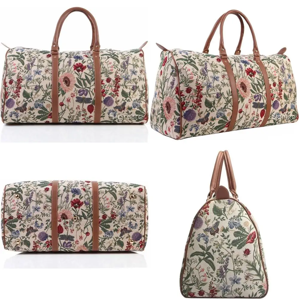 حقيبة نسائية كبيرة من القماش الخشن لعطلة نهاية الأسبوع للسفر وطوال الليل وصالة الألعاب الرياضية والرياضة - حقيبة حمل لأسلوب الحياة النشطة #1