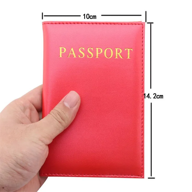 Cute Passport Cover for Worldwide Women Covers on The Passports Femme Traval Pu Leather Passport Holder Pink Cover Case